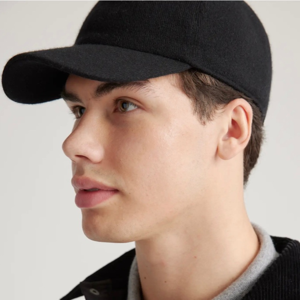 Quince Cashmere Unisex Baseball Cap